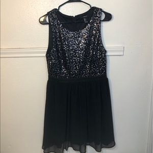 Sparkly black dress- FOREVER 21